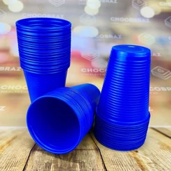 50~250 COPO ANIVERSARIO 200ml AZUL (CHOCO)