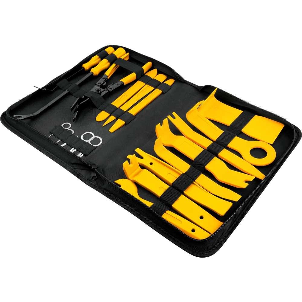 Kit Jogo Espátulas Nylon Chaves Som Automotivo 20pç Vonder
