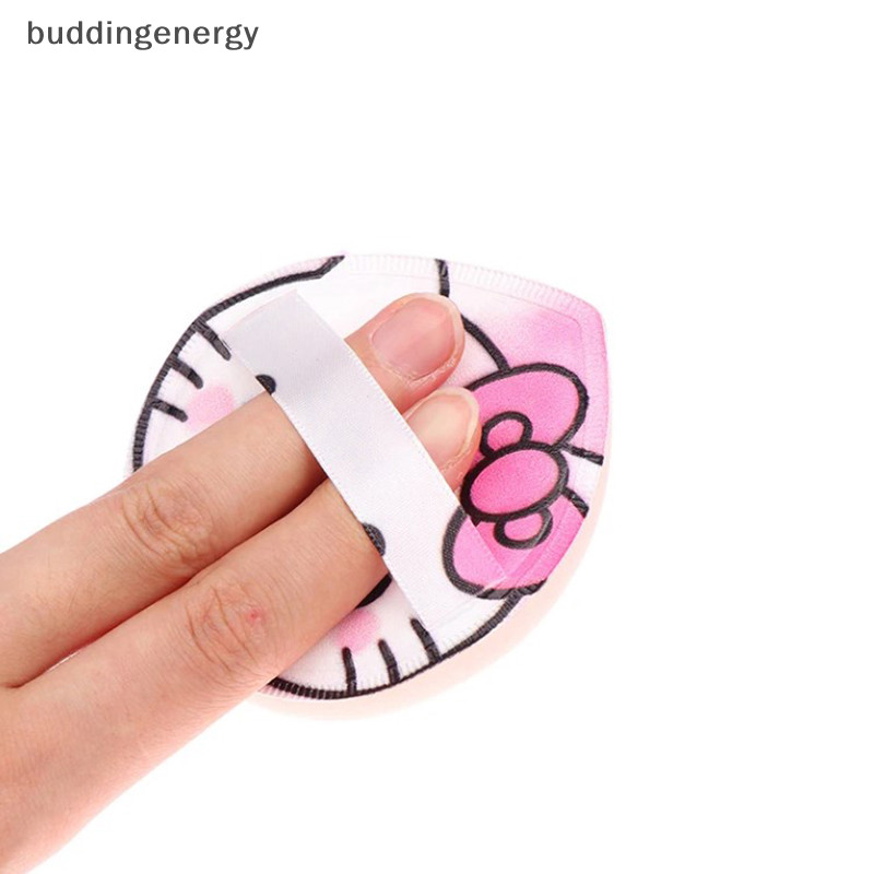 { BUDDI } Sanrio Maquiagem Sponge Puff Boxed Cute Hello Kitty Concepção Super Soft Elastic Cotton Base Cosmética Beauty Tool buddingenergy