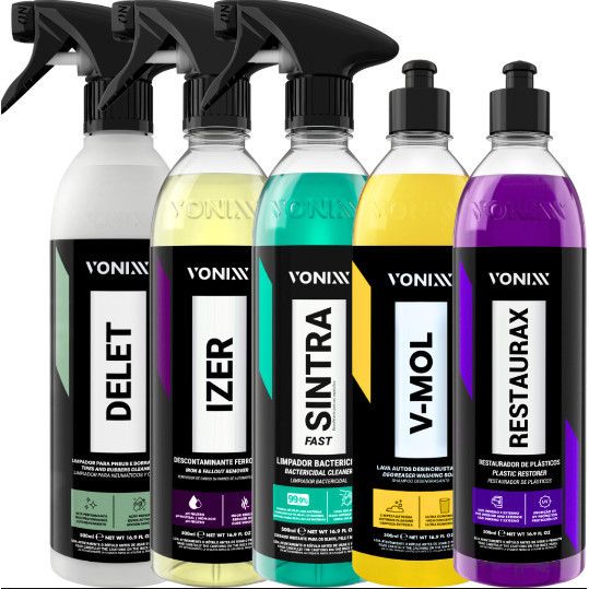 KIT DELET IZER SINTRA FAST V-MOL RESTAURAX 500ML VONIXX