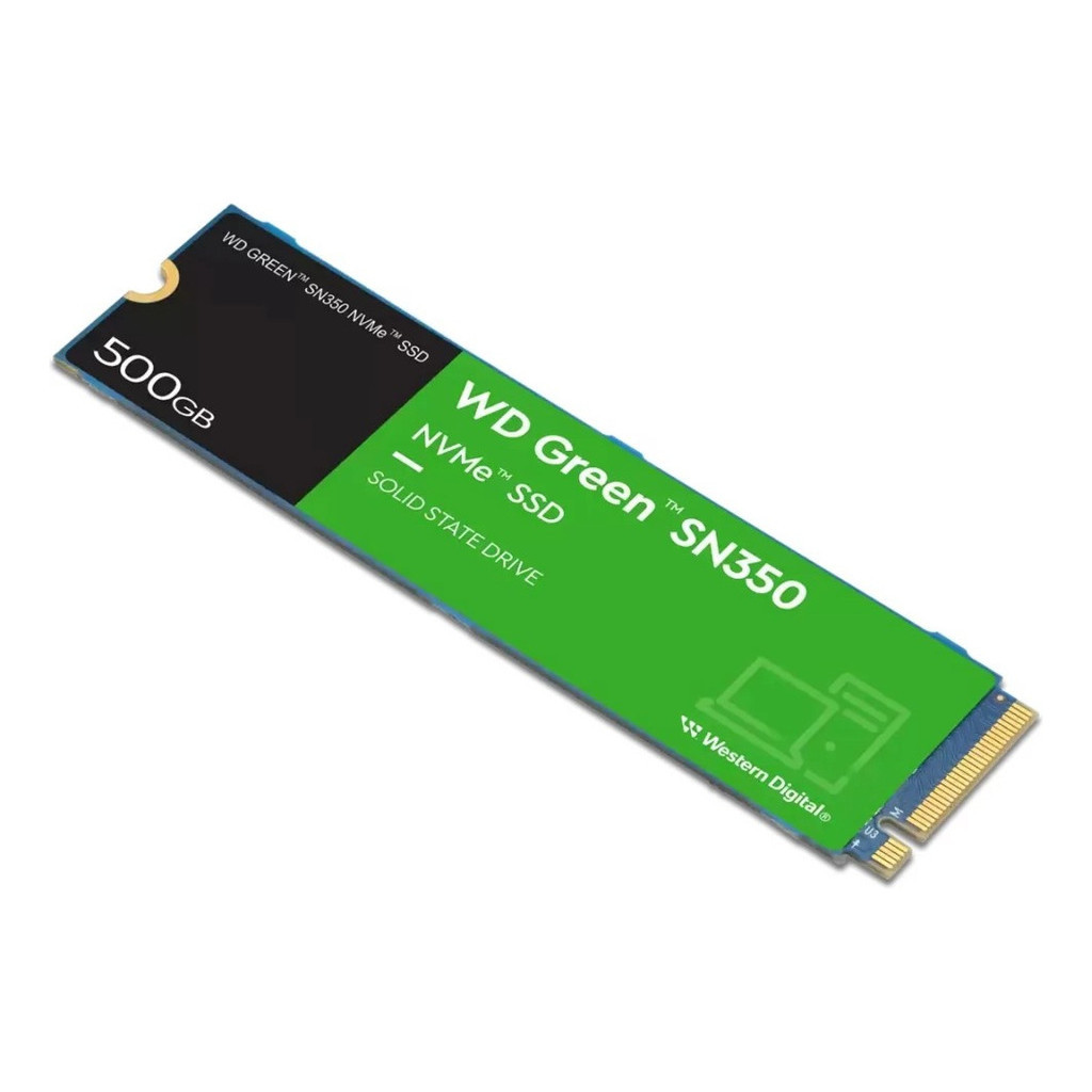 Ssd 500gb M.2 Wd Green Sn350 2280 Nvme Pcie Gen 3.0…