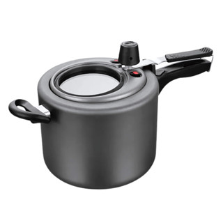 Panela de Pressão Antiaderente 4,5L Com Visor de Vidro Cor Grafite MTA - 6030 em Oferta na Shopee