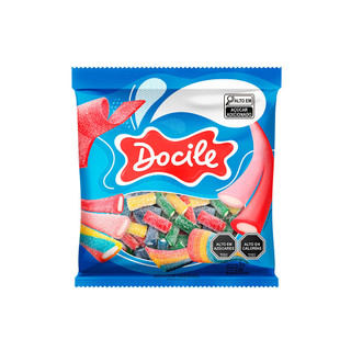 Canudinho Jumbo 4 Cores Cítrico 1kg - Docile em Oferta na Shopee