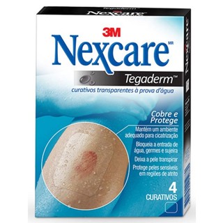 Curativo Nexcare Tegaderm com 4 Unidades 3M em Oferta na Shopee
