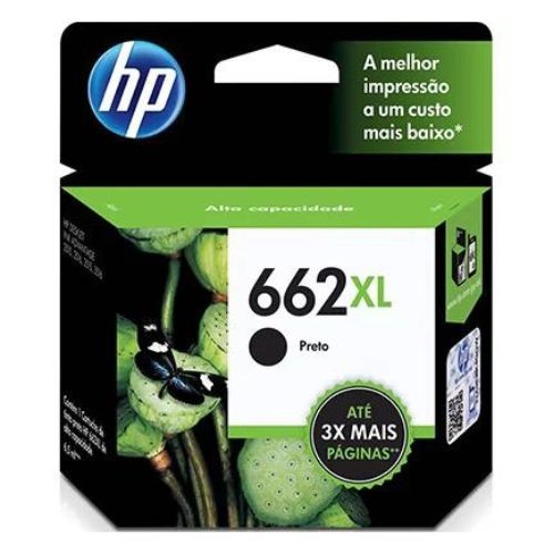 Cartucho HP 662XL preto Original (CZ105AB) Para HP DeskJet 2516 3516 3546 2546 1516 4646 2646 CX 1 UN em Oferta na Shopee