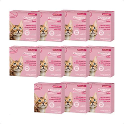 Kit 11 Chemital Chemitec Vermífugo para Gatos - 4 Comprimidos
