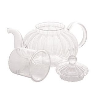 Chaleira Lyor Classic De Vidro Borossilicato Incolor 800ml em Oferta na Shopee