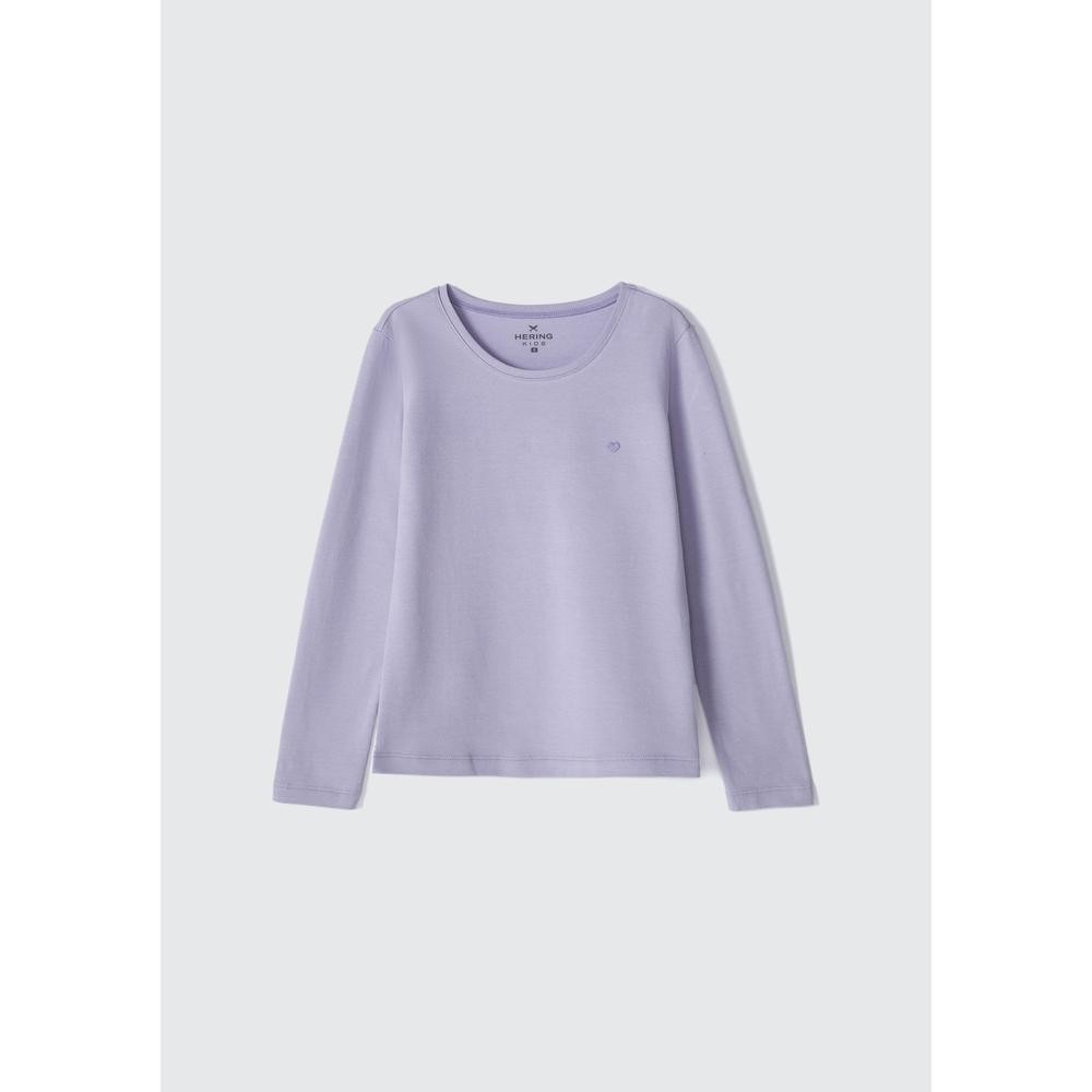 Blusa Básica Infantil Menina Manga Longa Hering Kids