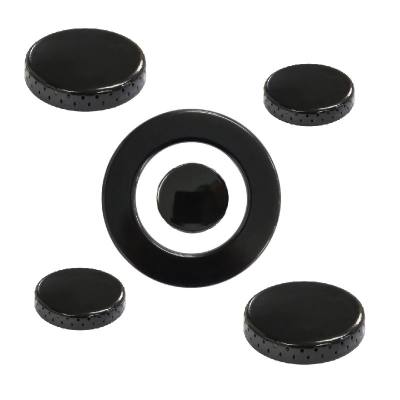 KIT ESPALHADOR TAMPA PARA FOGÃO ELECTROLUX 5 BOCAS - 76 SQB