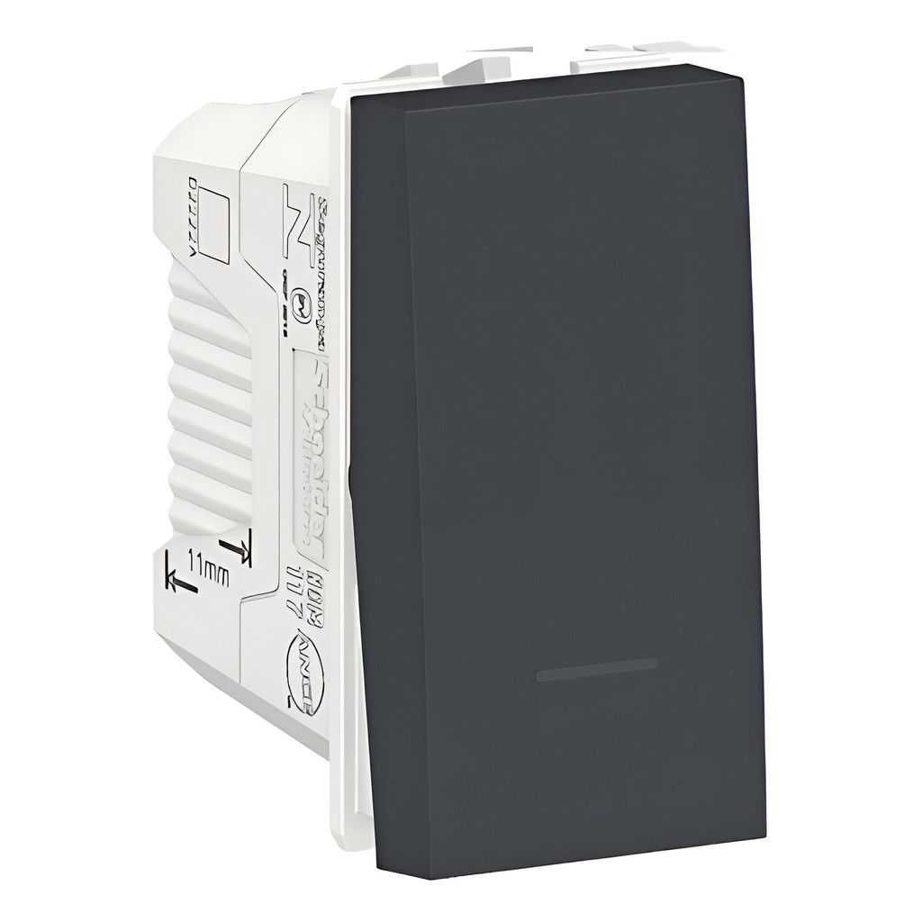 Modulo interruptor paralelo schneider orion 10a grafite