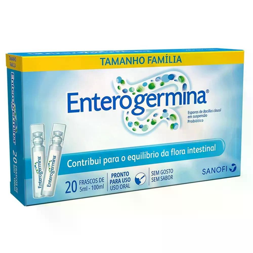 Probiótico Enterogermina Tamanho Família 20 Frascos De 5ml em Oferta na Shopee
