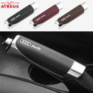 Audi Couro Carro Freio De Mão Capa Protetor Anti Deslizamento Decoração Para A3 8l A1 Q5 TT mk2 A5 A4 B7 B8 B5 A6 C7 C6 em Oferta na Shopee