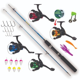Kit Pesca Dharma Vara 1,50m + Molinete Com Linha + Itens em Oferta na Shopee