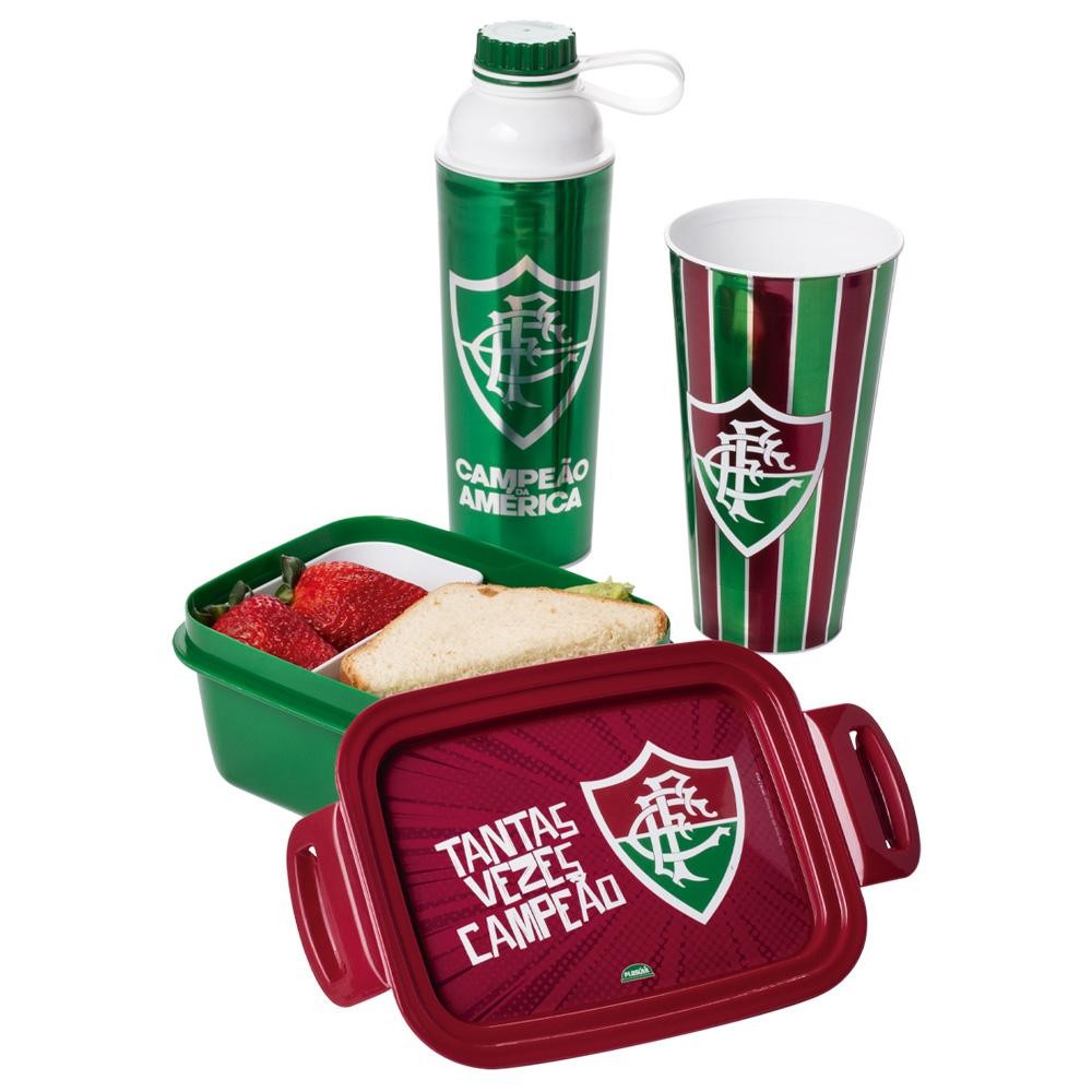 Kit Torcedor 3 Peças Fluminense Futebol Plasútil