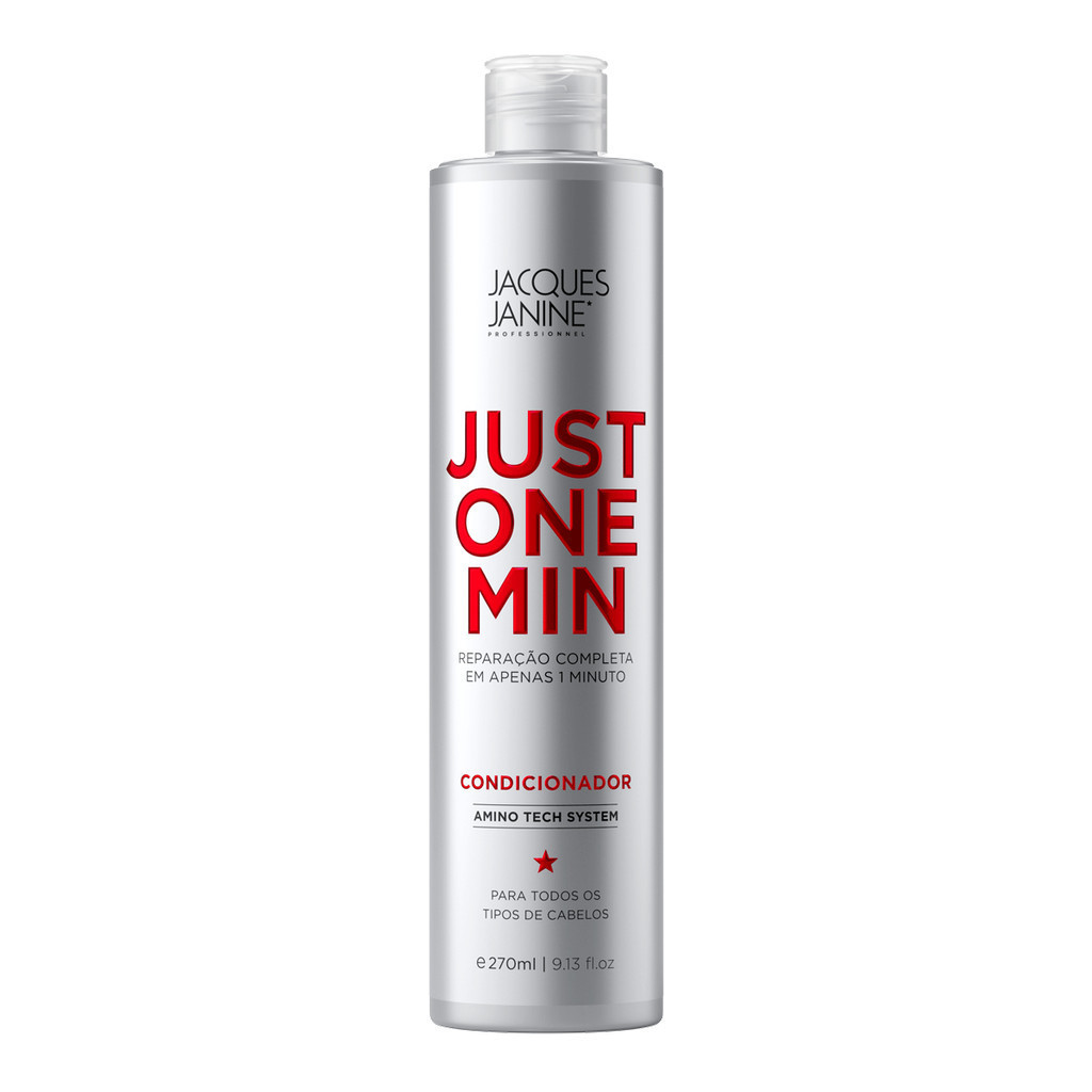 Condicionador Leave-In Antifrizz Just One Min Jacques Janine 270ml