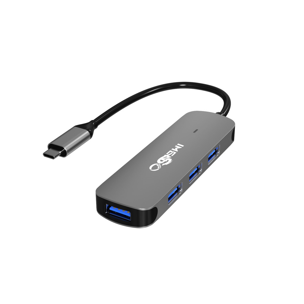 Adaptador Hub Imenso Original 2 Usb-a + 3 Portas Tipo-C