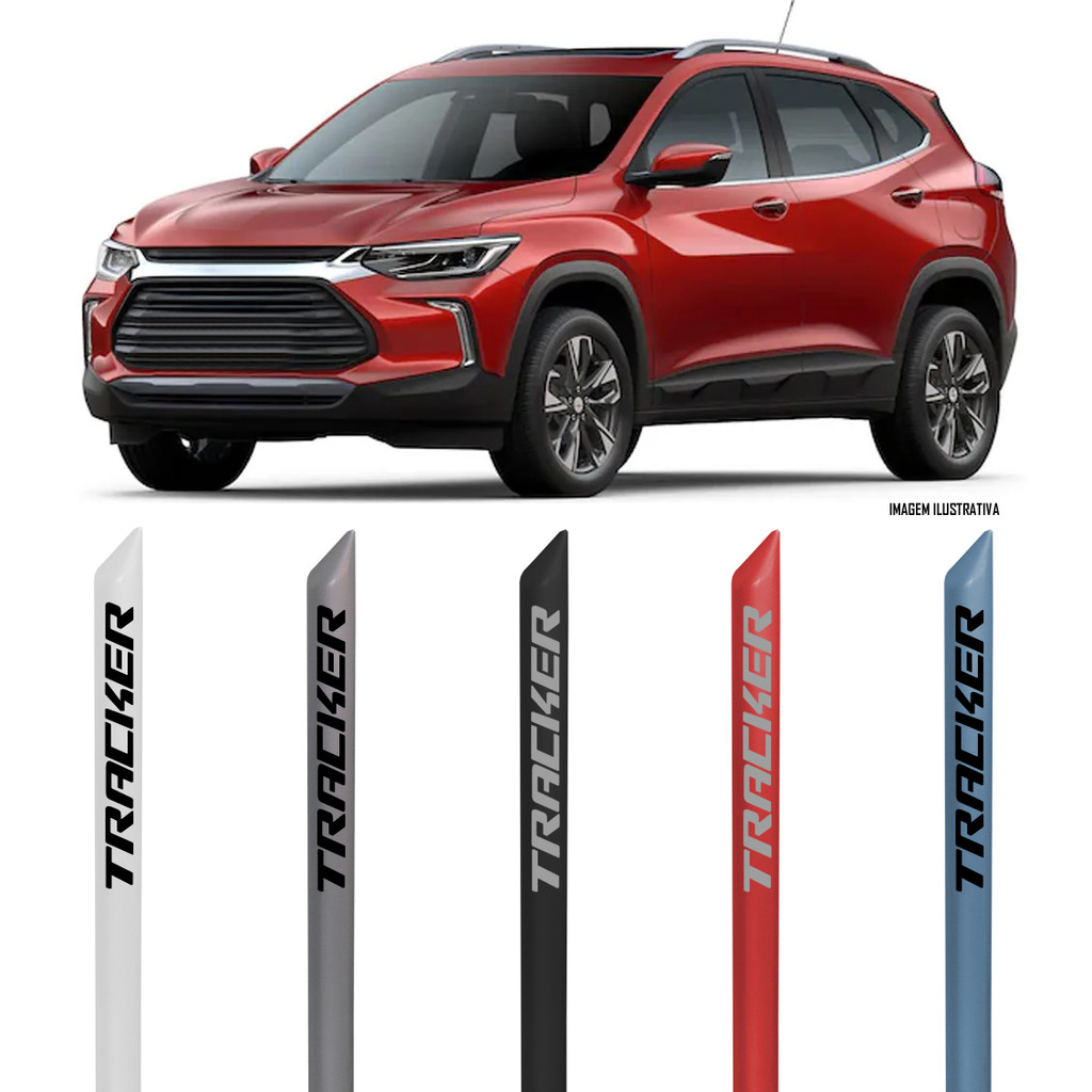 Jogo Friso Lateral Pintado Gm Nova Tracker 2020 Em Diante