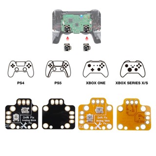 Kit 2 Placas Ajuste Analógico Drift Fix Para Ps4 Ps5 Xbox Series One Switch PRO em Oferta na Shopee