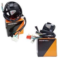 Chave de Luz + Punho de Partida Pcx 160 2023 2024 Magnetron