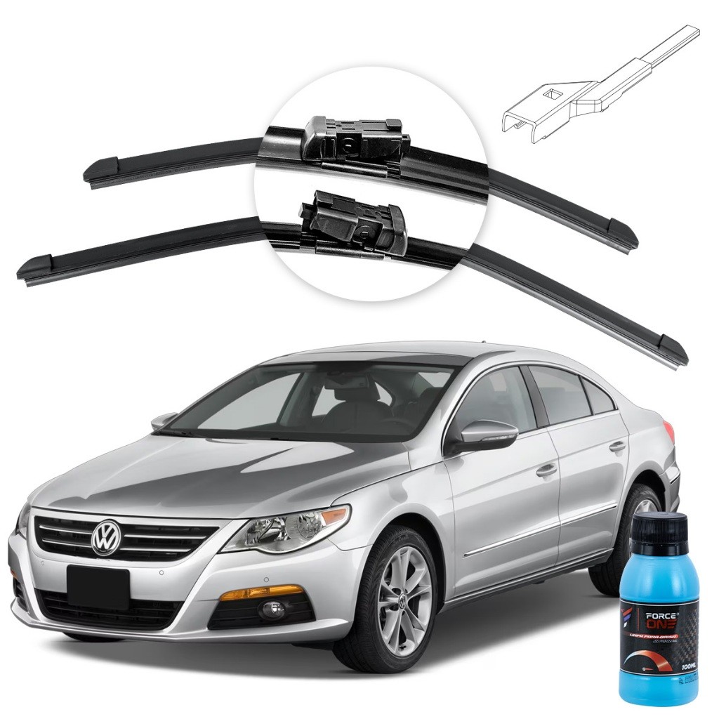 Palheta Limpador de Parabrisa Volkswagen Passat CC ano 08 a 11 Especifica em Oferta na Shopee