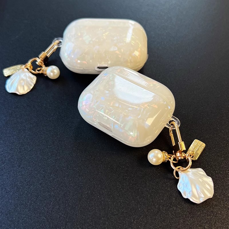 Capa De Luxo Para Airpods 1 2 3 Pro Com Suporte De Acessórios Fones De Ouvido Chaveiro