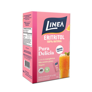 Adoçante em pó Eritritol Linea 40 Sachês de 5g em Oferta na Shopee
