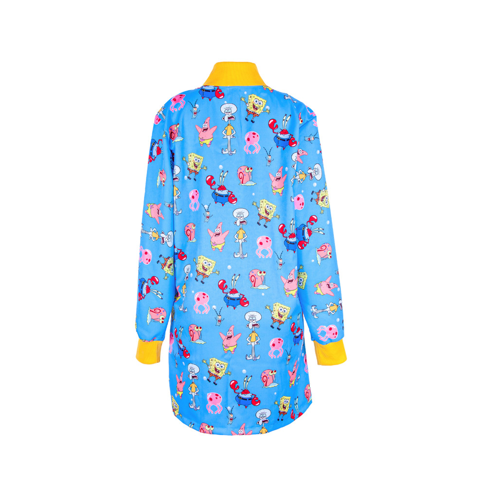 Jaleco Feminino Elegante Bob Esponja