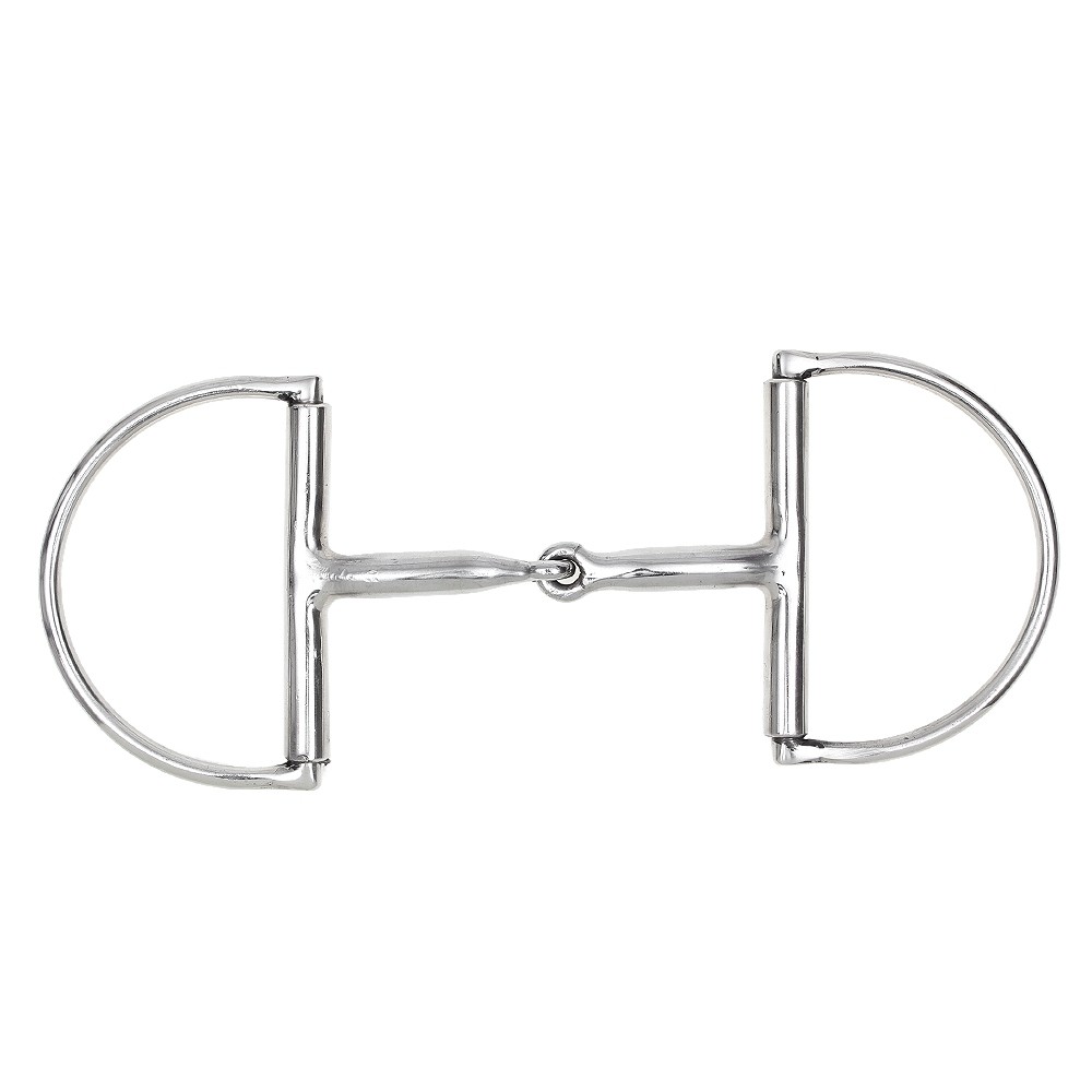 Bridão D Tradicional Bocal Liso 12mm Bronc-Steel 26904