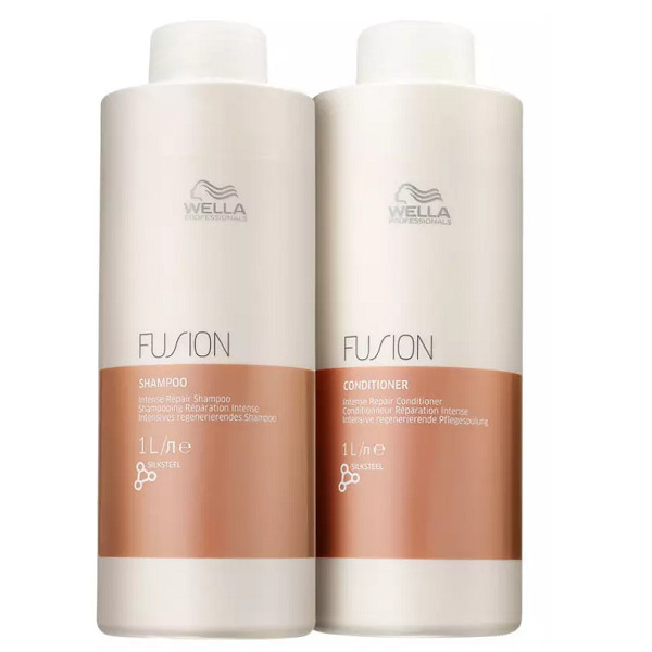Wella Professionals Fusion Salon Duo de 1L em Oferta na Shopee