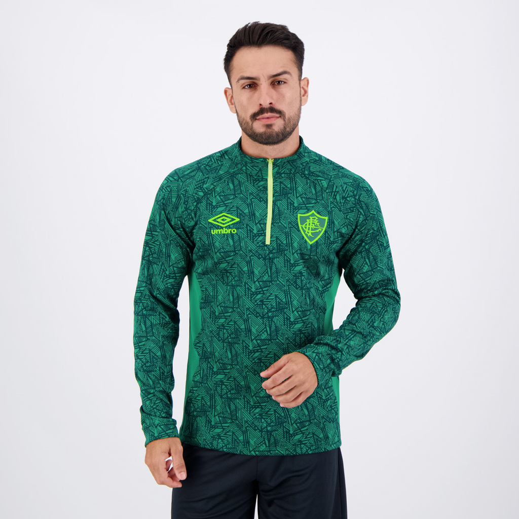 Blusão Umbro Fluminense Treino 2024 Verde - Sports & Outdoors