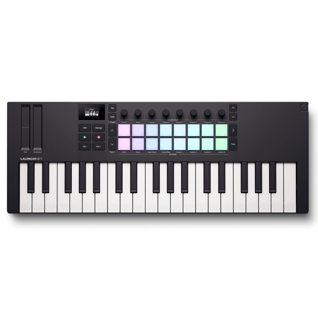 Teclado Controlador Novation Launchkey Mini 37 MK4 37 Teclas