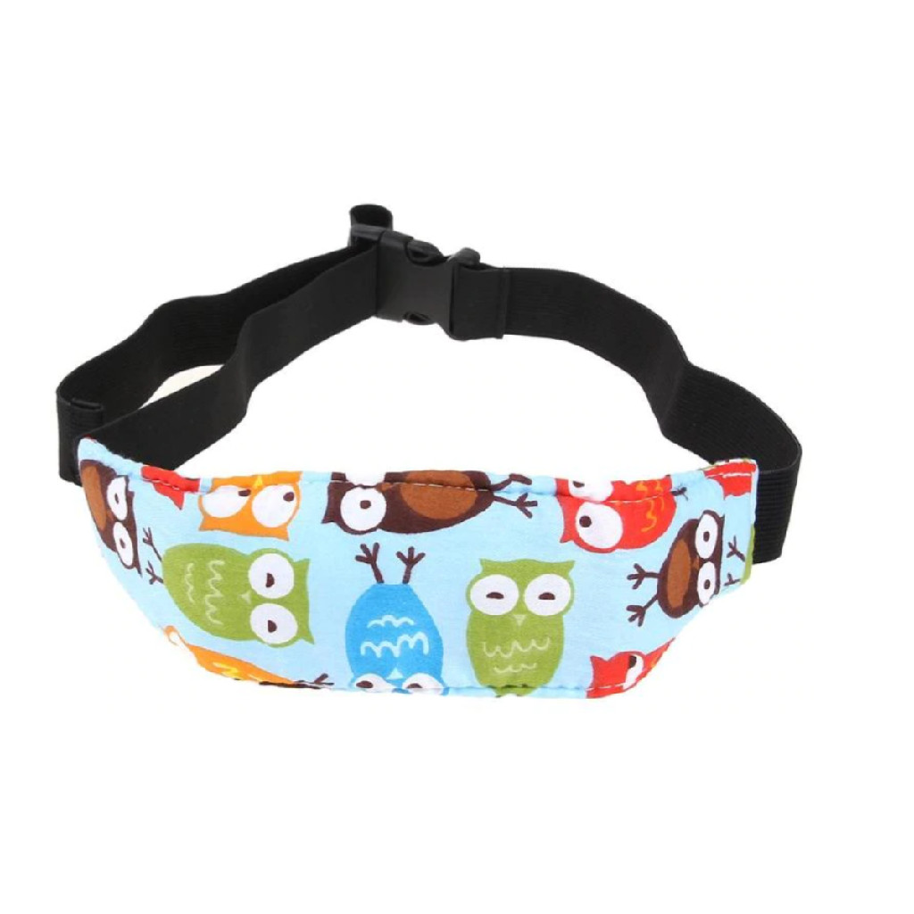 Faixa Apoio Suporte Cabeca Bebe Cadeirinha Carro Sono Algodao Soneca