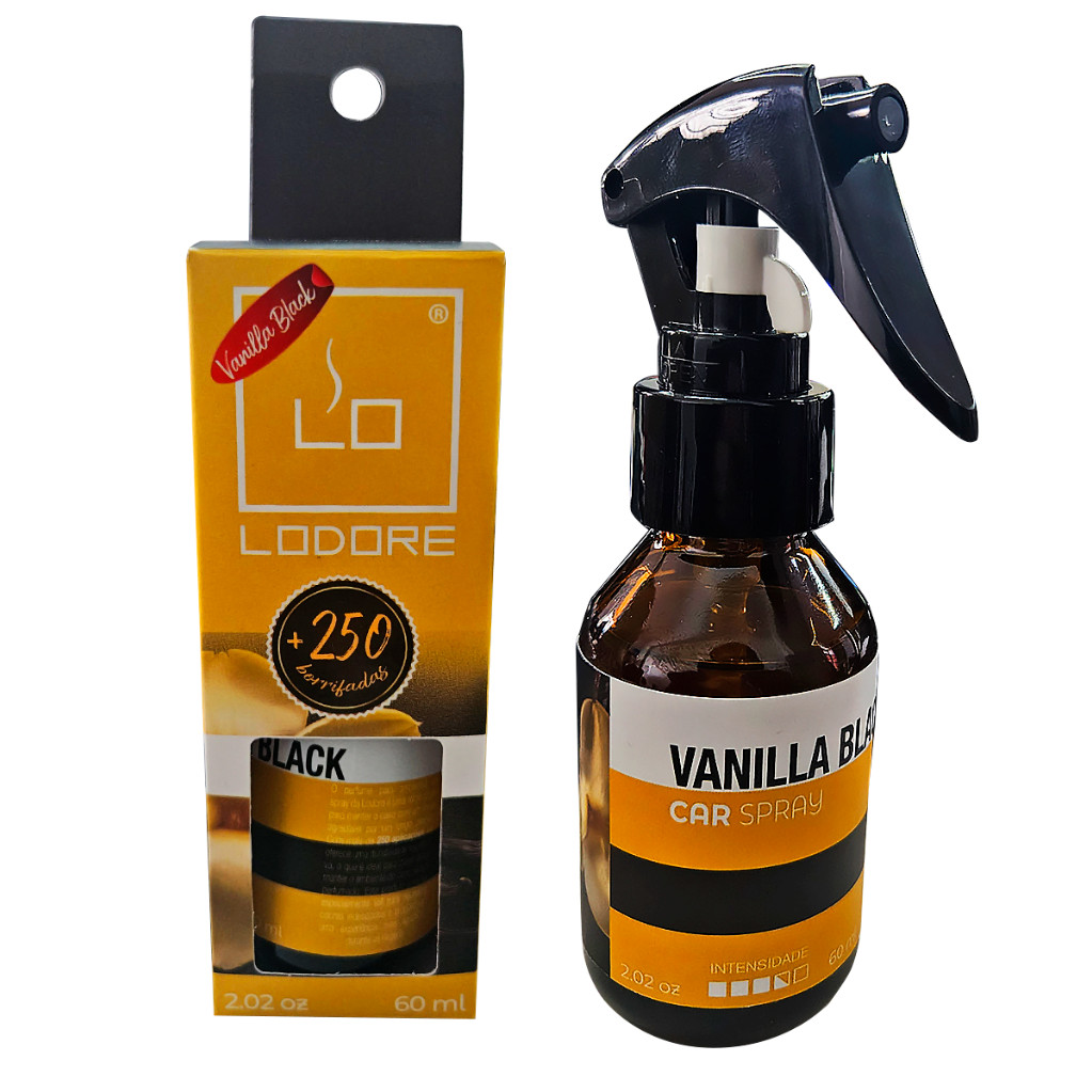 Fragrância Cheirinho Lodore Spray 60ml Vanilla Black