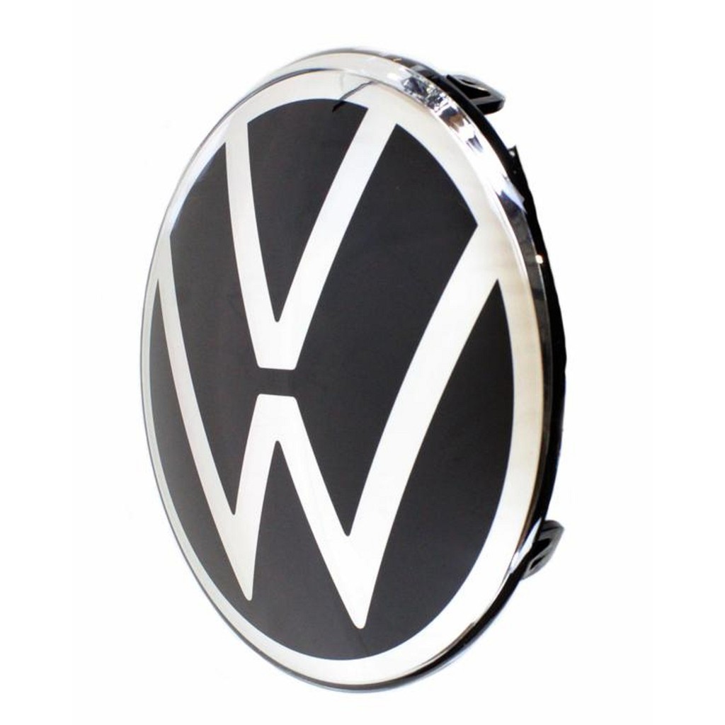 Imagem Emblema Da Grade Dianteira Novo Nivus Original Volkswagen