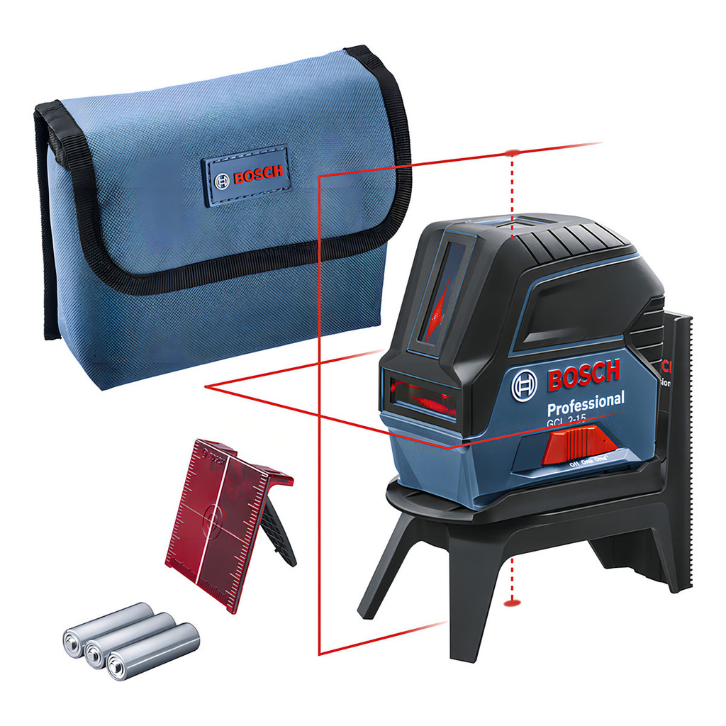 Nivel Laser Combinado De Linhas 15 Metros Com Pontos Bosch Gcl 2-15 C/ Case - Home & Living