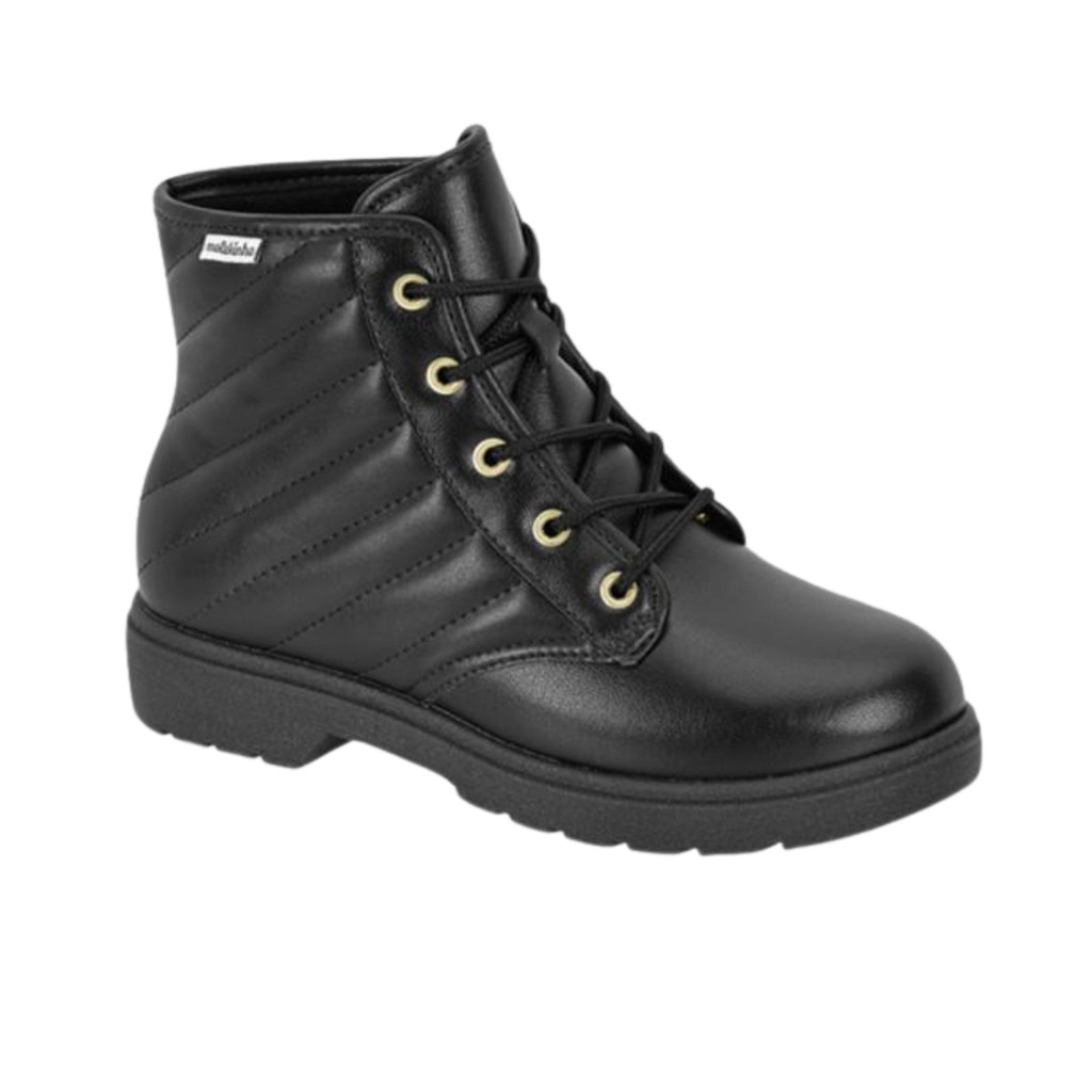 Bota Infantil Molekinha Menina Coturno Cadarço lançamento 2164131