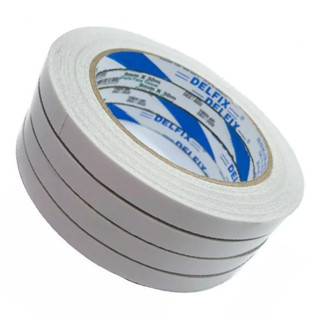 Fita Adesiva Dupla Face Delfix para artesanato laços e tiaras 9mm x 30 Metros - 2 Unidades em Oferta na Shopee