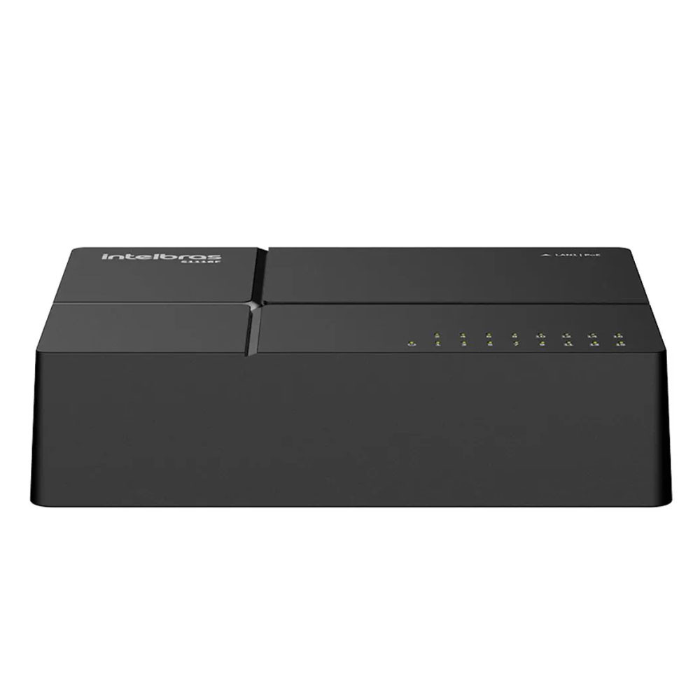 Switch 16 portas Fast Ethernet 10/100 MBPS com QOS S1116F Intelbras