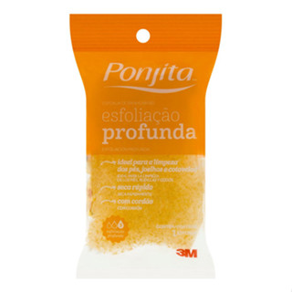 Esponja Para Banho Esfoliação Profunda Ponjita em Oferta na Shopee