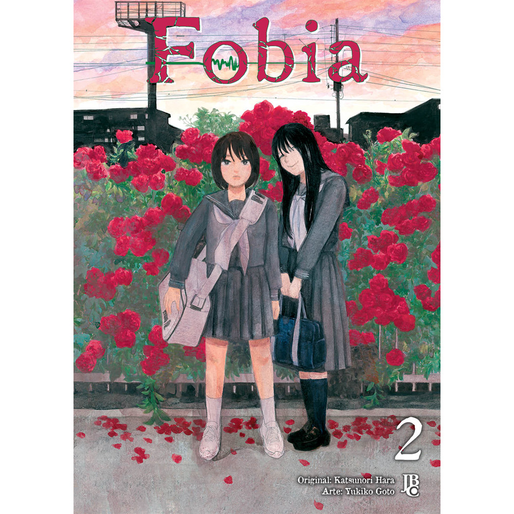 Capa do livro Mangá - Fobia Vol. 02 - por Yukiko Gotou - Editora JBC
