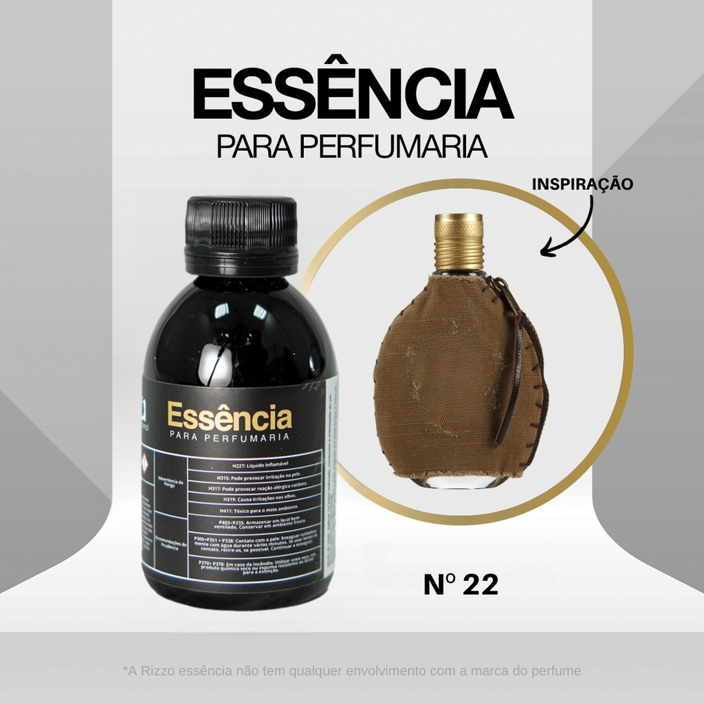 Essência Diesel FFL Concentrada Para Perfumaria N°20 - 100g - 1 unidade - Vya - Rizzo