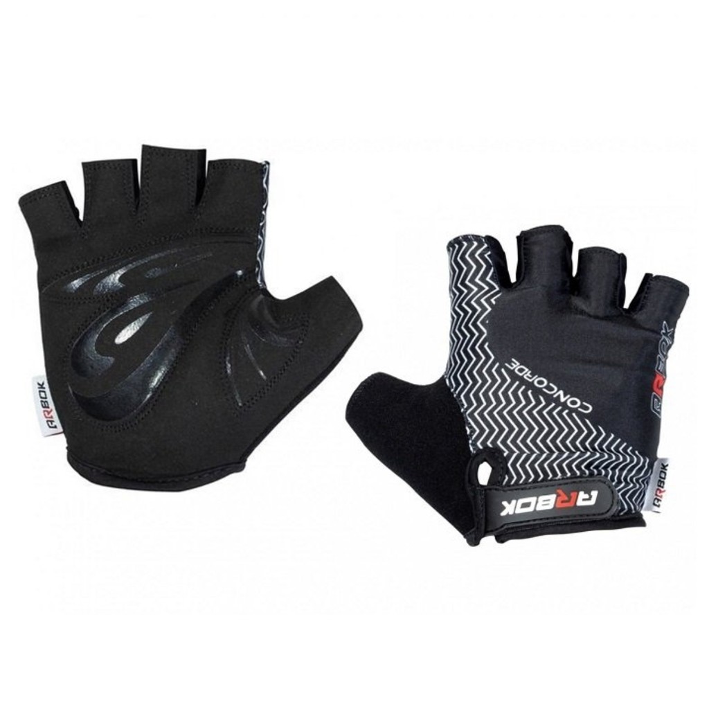 Luva para Ciclismo Dedo Curto Arbok Concorde Preto em Oferta na Shopee