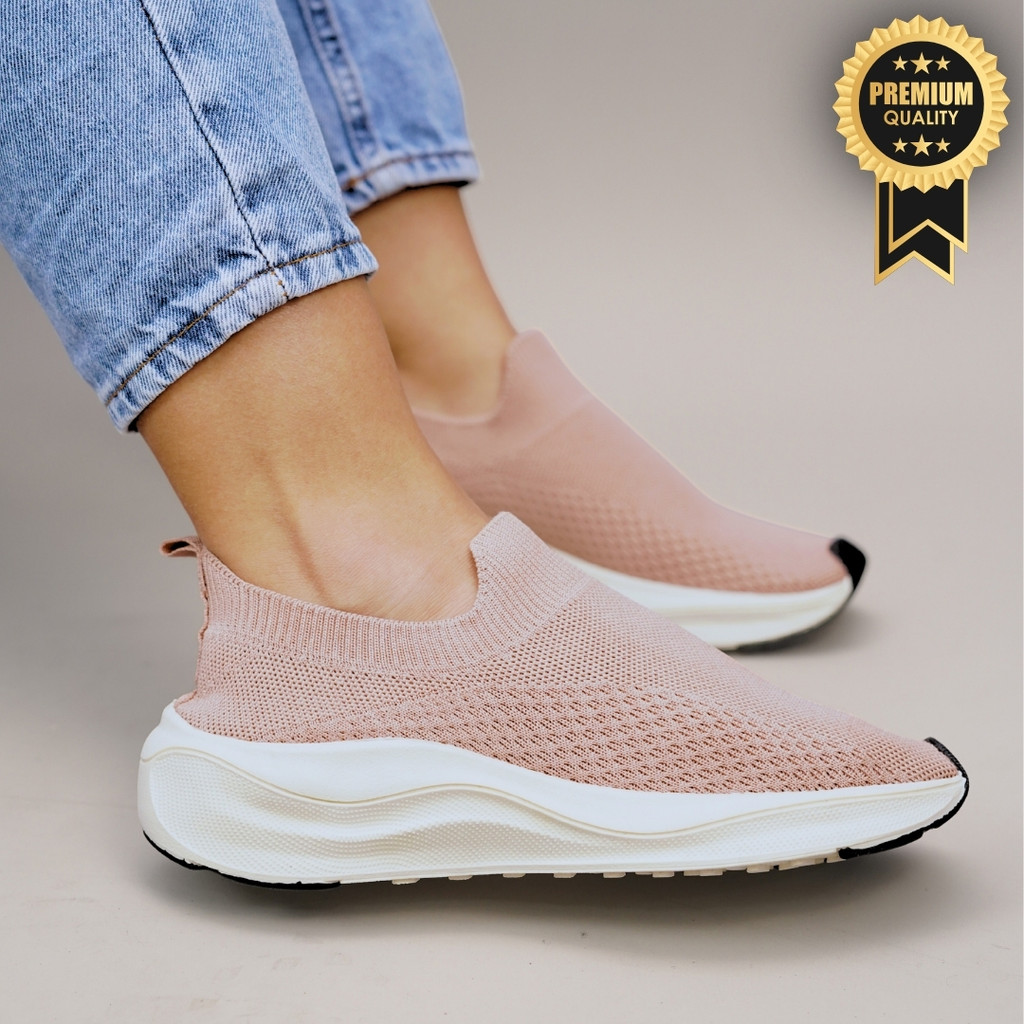 Tênis Ortopédico Feminino Macio Respirável Ideal para Exercícios