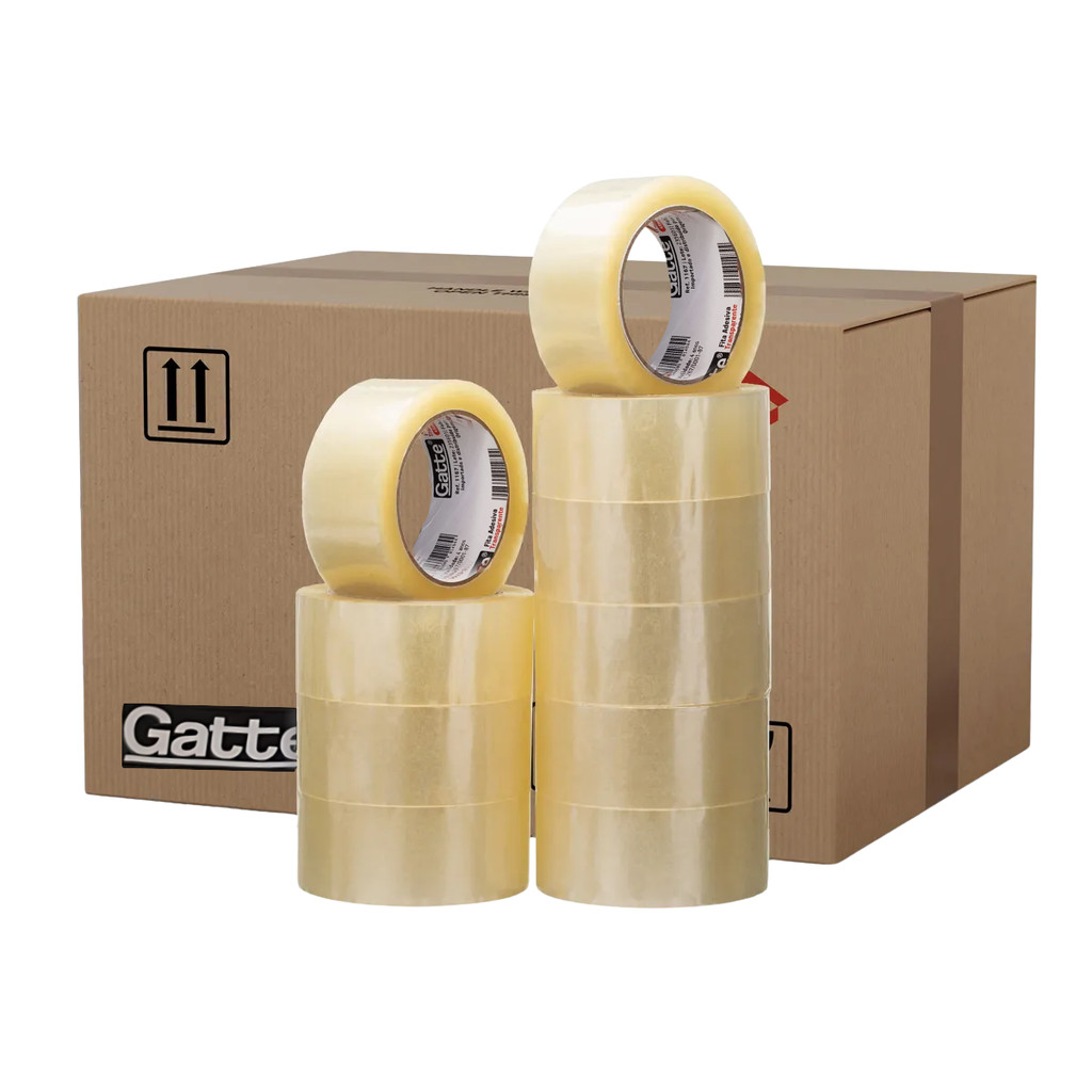 FITA ADESIVA 40MIC 45MM 45 METROS PACOTE COM 4 UNIDADES CAIXAS PACOTES INDÚSTRIA em Oferta na Shopee