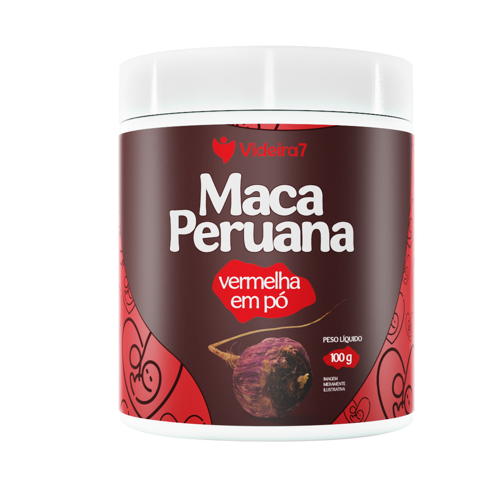 Farinha De Maca Vermelha Po 100G - Videira 7 em Oferta na Shopee