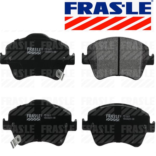 Pastilha de Freio Dianteira TOYOTA COROLLA 2007 a 2014 FRASLE PD669