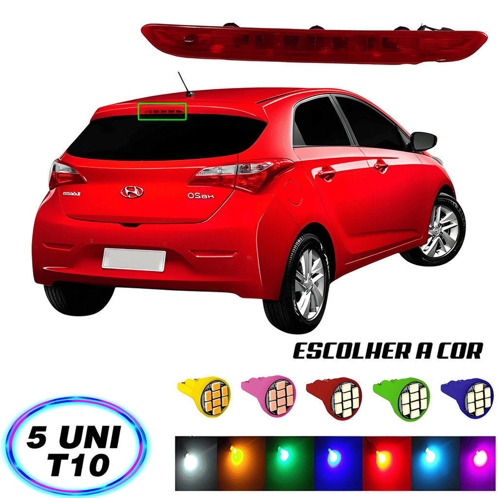 Led Break Light Hb20 5 Peças