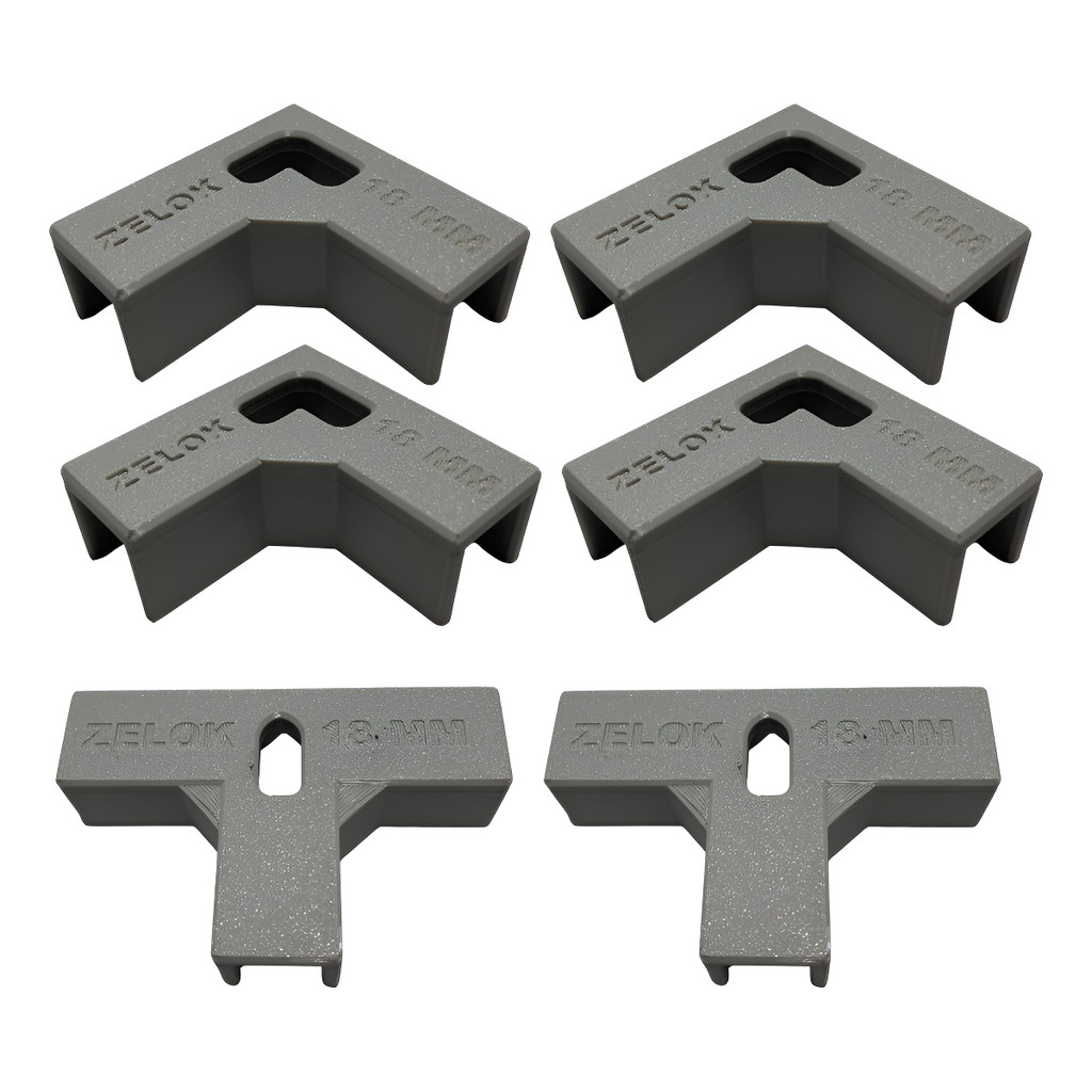 Gabarito Mdf 18mm Montar Gaveta Nichos Kit C/4 L + 2 T 18 mm