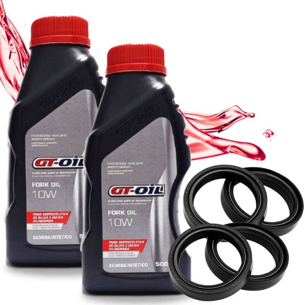 Kit Óleo da Bengala Crosser 150 Gt Oil + Retentores e Guarda Pó em Oferta na Shopee