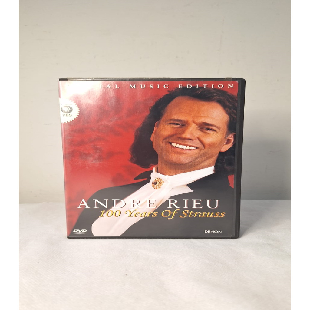 DVD André Rieu - 100years Of Strauss editora André Rieu Studios